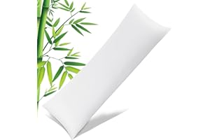 JAMREST Pillowcases Body Size,Cooling Viscose Pillow Cases with Zipper Closure, Cool & Breathable Pillow Cover for Hot Sleepers and Night Sweats, 20" x 54"