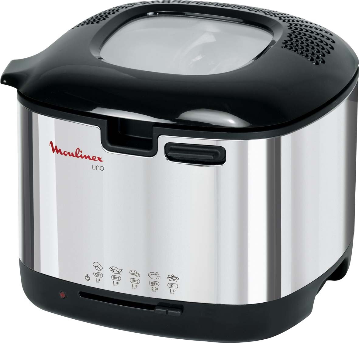 Moulinex Uno Inox - Freidora con capacidad de 1,8 litros, On/Off ...