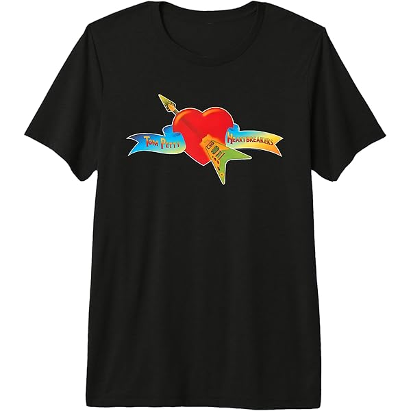 Amazon.com: Tom Petty and The Heartbreakers Classic Logo T-Shirt