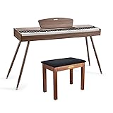 Donner DDP-80 Digital Piano Walnut Wood Color