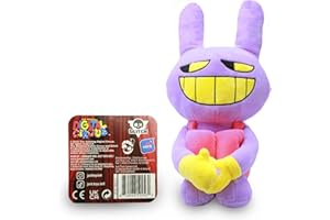 Just Toys LLC The Amazing Digital Circus – 10″ Jax Plush Toy, Officially Licensed, Ultra-Soft & Collectible Stuffed Animal (Pomni, Jax, Gangle, Gummigoo)
