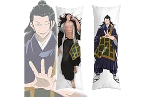 QIWUQIOWQ Geto Suguru Body Pillows Body Pillow Anime Body Pillow Anime Girl 2wt Pillowcase Japanese Anime Body Pillow Cover Dakimakura 59”x20” Hugging Pillow Cover
