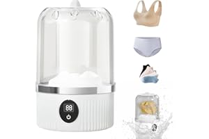 Portable Washing Machine, Underwear Washer, Small Washing Machines, Mini Washing Rechargeable Cordless Washing-Machine, Laund