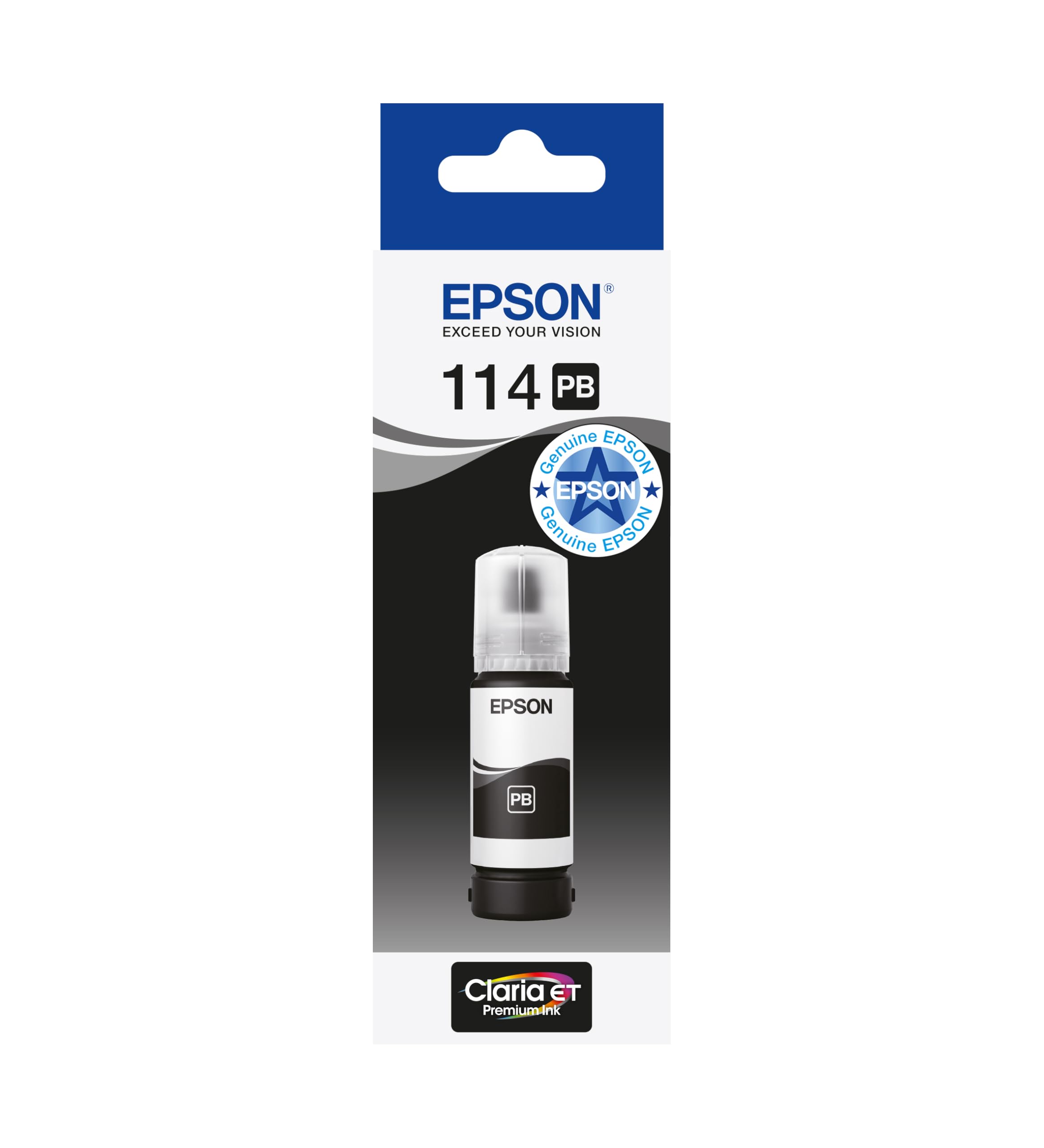 EPSON - 114 EcoTank Photo Black Ink Bottle, 70ml
