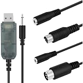 Flysky SM100 USB RC Airplane Drone Flight Simulator Adapter Cable 2.4G for FS-i6 FS-i10 FS-i6 FS-i4 FS-T6 FS-CT68 FS-T4B FS-GT3 TH9X GT2 Remote Controller Transmitter to Computer Simulator Software