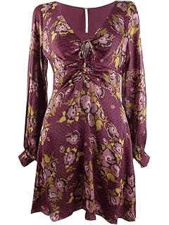 warehouse scattered heart print dress