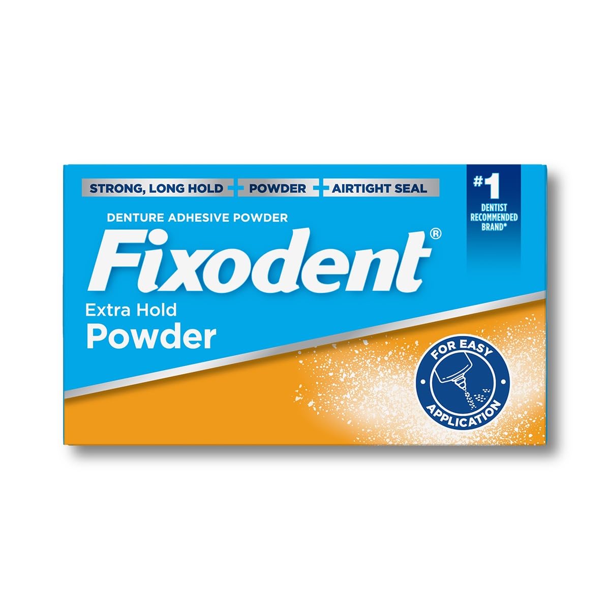 Fixodent Fixodent Denture Adhesive Powder Extra Hold, Extra Hold 2.7 Oz