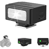 ULANZI SL01 Mini Camera Flash, GN8 6500K Mini Flash Speedlite