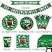 Football Super Bowl Party Supplies Set Game Day Accessory Football Themed Value Pack Including Concession Stand Banner, Plate, Cups, Napkins, Plastic Table Cloth Tailgate Party Supplies Touchdown Sunday or NFL Party Supplies Serves 20