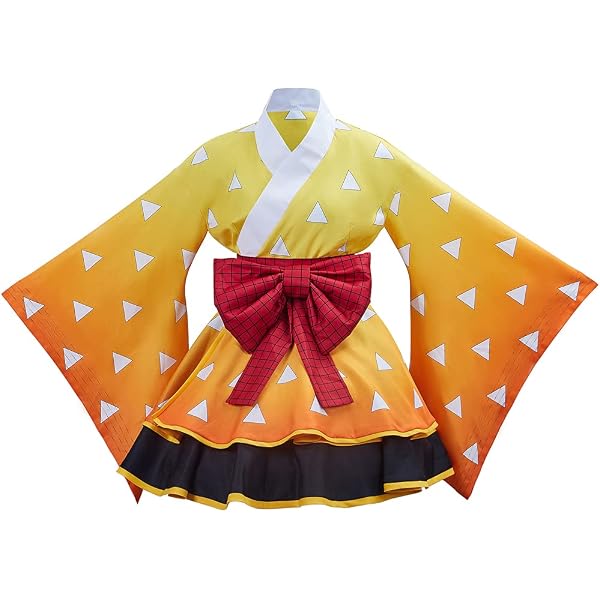 Deon Slayer Kanroji itsuri Anie Cosplay Disfraz Japonés Kiono Deon Slayer Kanroji itsuri Anie Cosplay Disfraz Japonés Kiono