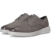 Cole Haan, Men, Grand+ Plain Toe Oxford, Quiet Shade Nubuck/Microchip, 9.5, Medium