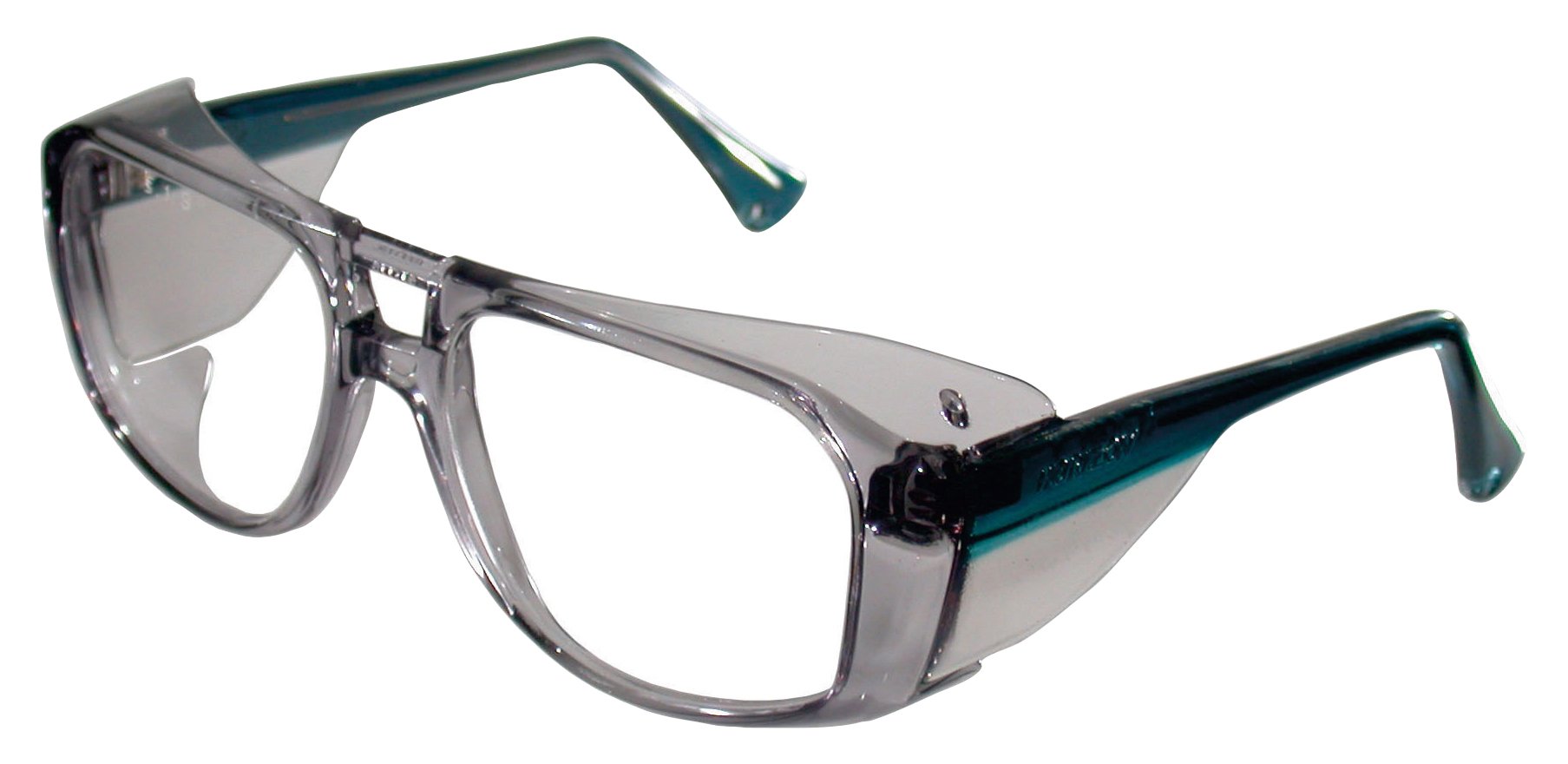 Honeywell Horizon Blue Spectacles With Reinforced Mineral Glass Lens, Well Suited For Chemical Environments, Highly Technical, Adjustable Temple Wires, Polycarbonate Frame, 3024147-STD (1 Piece)