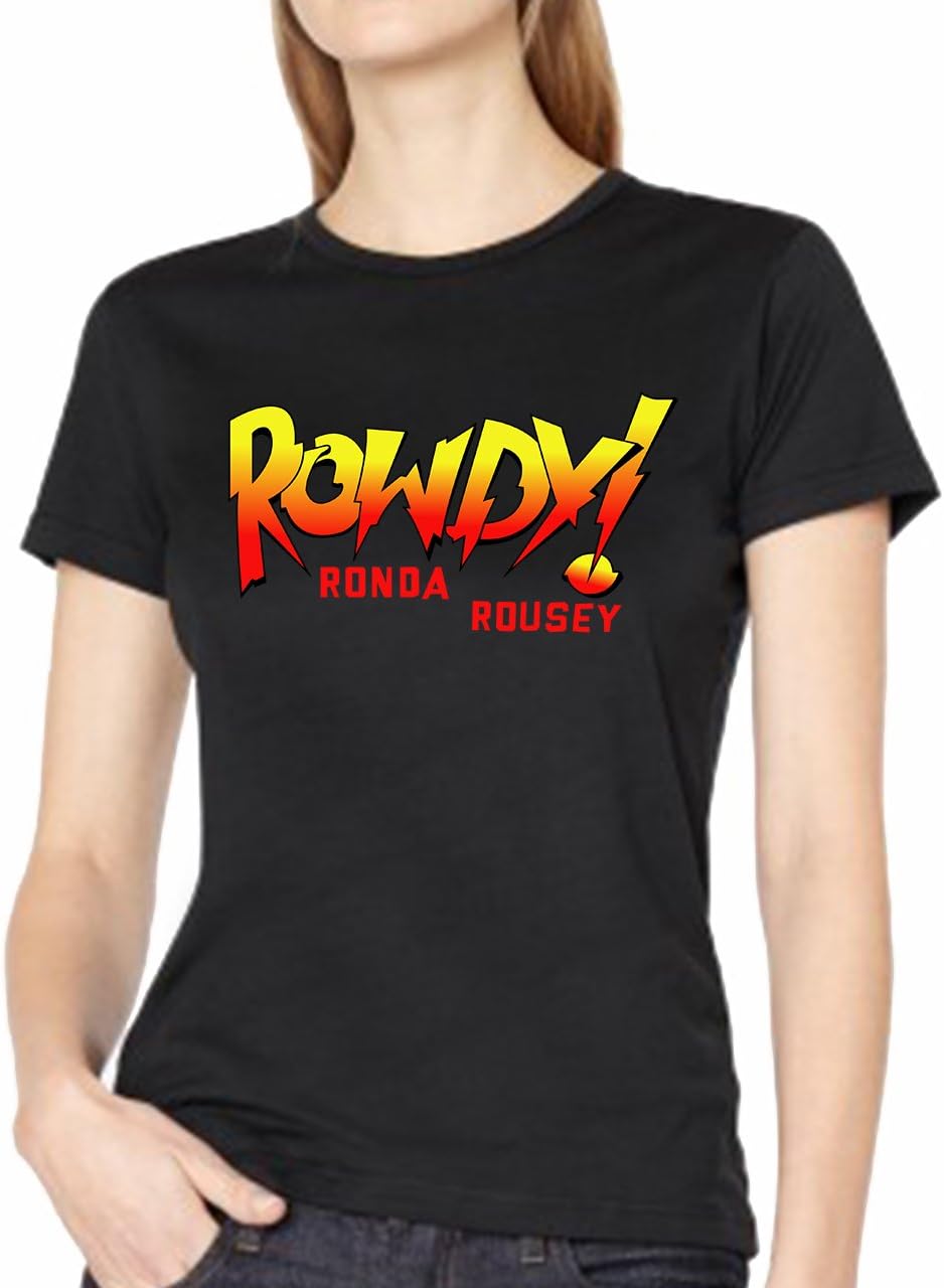 Teddy Outerwear Famous Women Ronda Rousey Tshirt for Sale ►Limited Stock◄