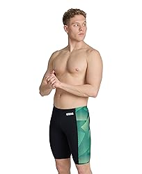 ARENA Men's Swim Jammer Halftone Team Print MaxLife