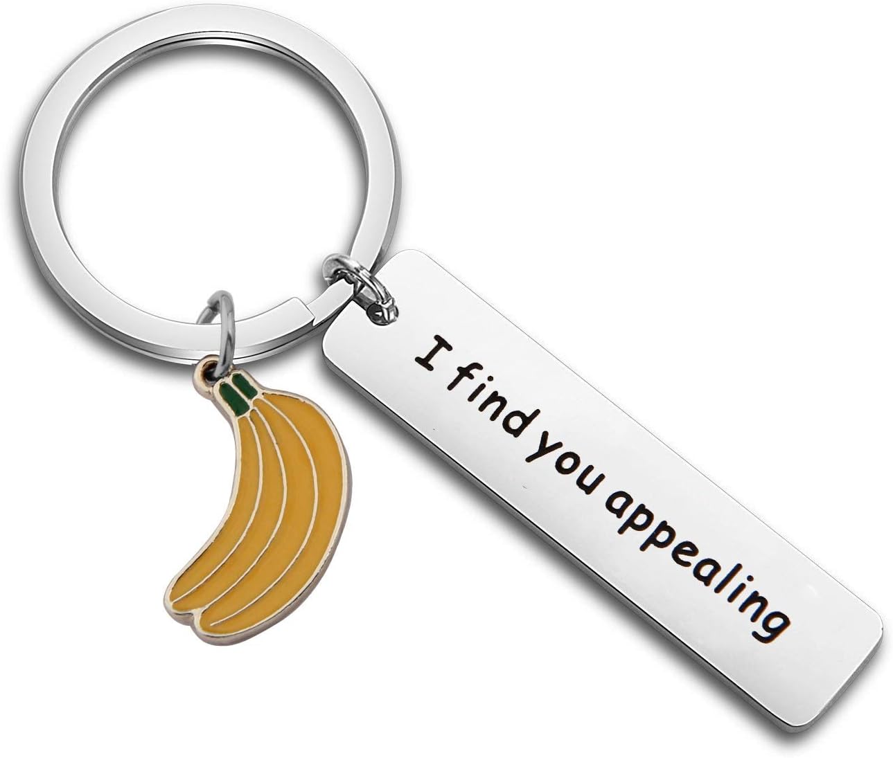 CHOOROI'm Bananas About You Keychain Banana Lover Gift Couple Keychain For friend