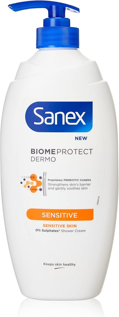 Sanex Shower Gel Dermo Sensitive MB 720ml White