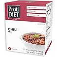 ProtiDiet - High Protein Chili Mix, 15g Protein, Low Calorie, 7 Servings Per Box