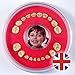 Baby Tooth Box Firsty Round (red, boy, girl) ABF English, Fast Delivery