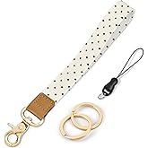 Knagsfa Wristlet Keychain, Cute Wrist Strap for Women, Wrist Lanyard for Keys, Wallet, Id Holder, Cell Phone