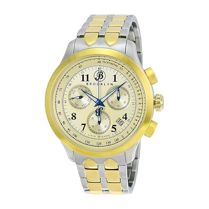 Brooklyn Prince Swiss Quartz Chronograph Mens Watch