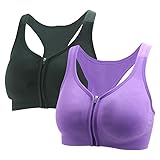 BollyQueena Women's Racerback Running Yoga Bra