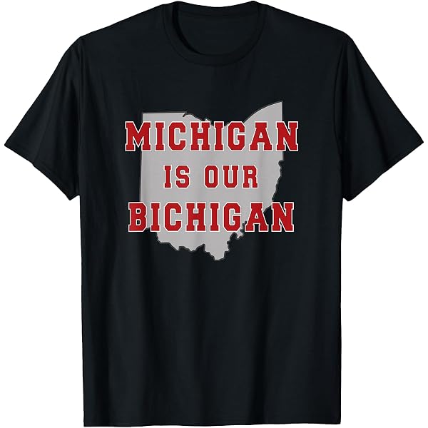 Smack Apparel "Proud To Be A Michigan Hater" T-Shirt For Ohio State Fans - 100% Cotton (Sizes SM-5XL)