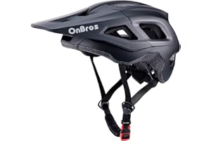 Mountain Bike Helmet with Visor-OnBros Bike Helmets for Men and Women, Helmets for Adults to Youth Bicycle Helmet Road Bike H