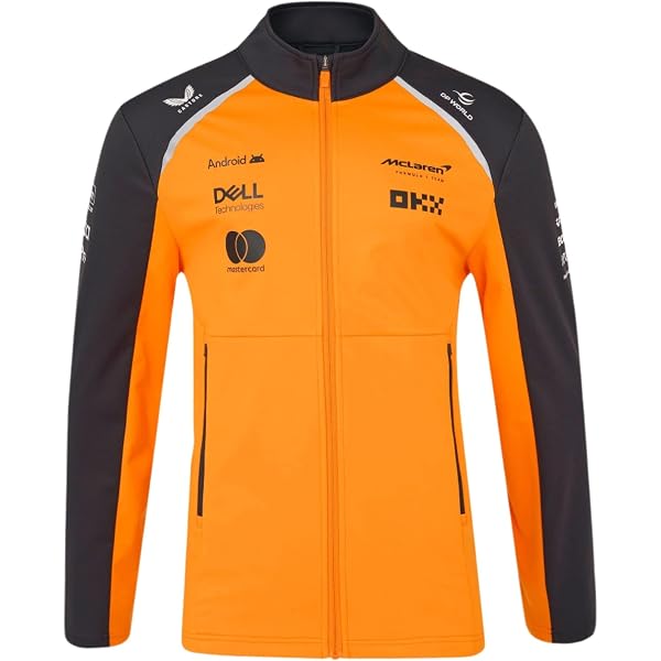 Amazon.com: Castore McLaren F1 2025 Team 1/4 Zip Mid Layer (S
