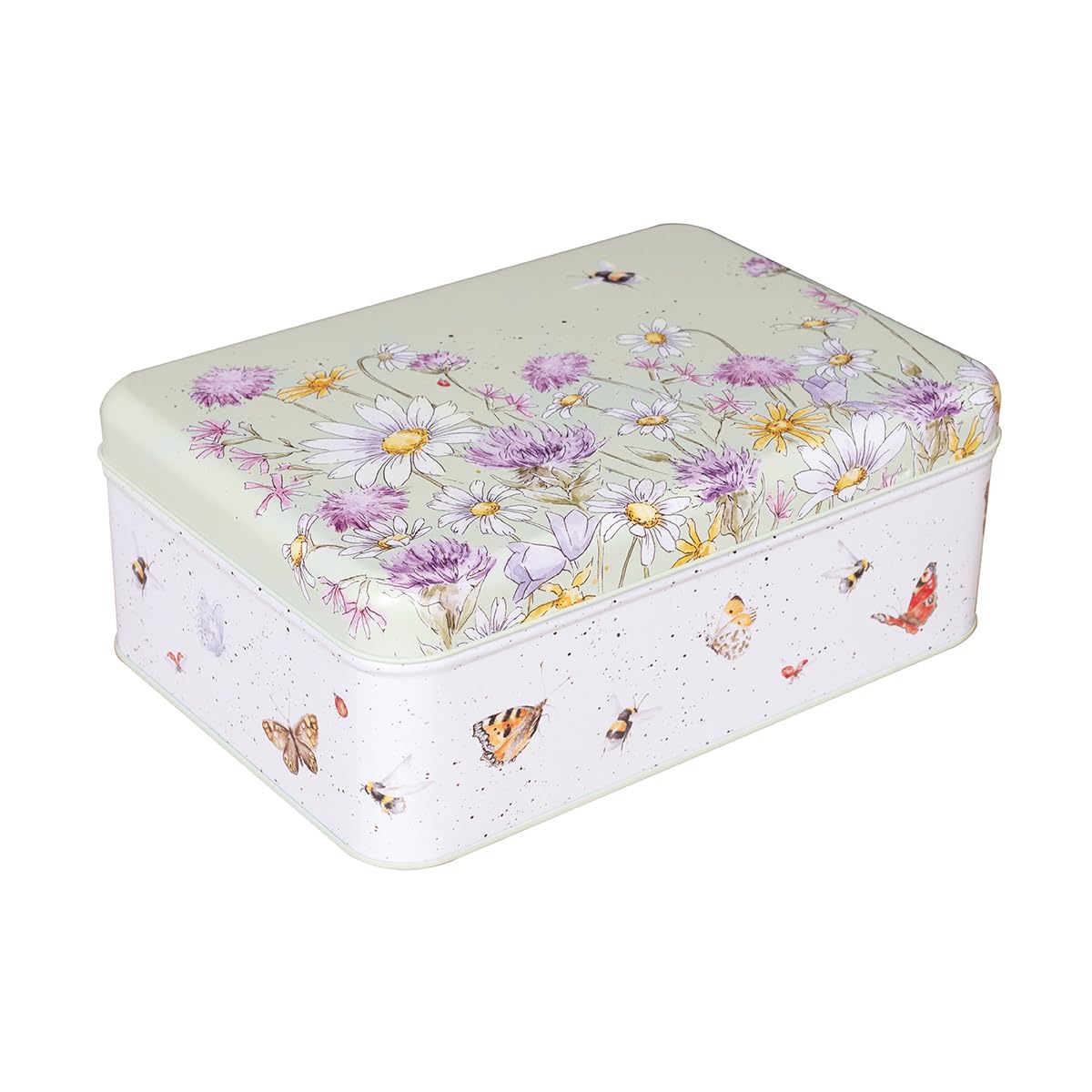 Wrendale Designs by Hannah Dale The Country Set' Bee & Butterfly Rectangular Tin