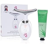 Red Light Therapy for Face, Facial Massager, Skin Tightening & Anti-Aging Face Lift Device, True Beauty Glow Facial Massager, 7-in-1 LED Facial Sculptor