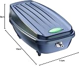 Blagdon Pond Water Oxygenator Kit 1 Outlet Aeration Pump 1000 L Green view 3