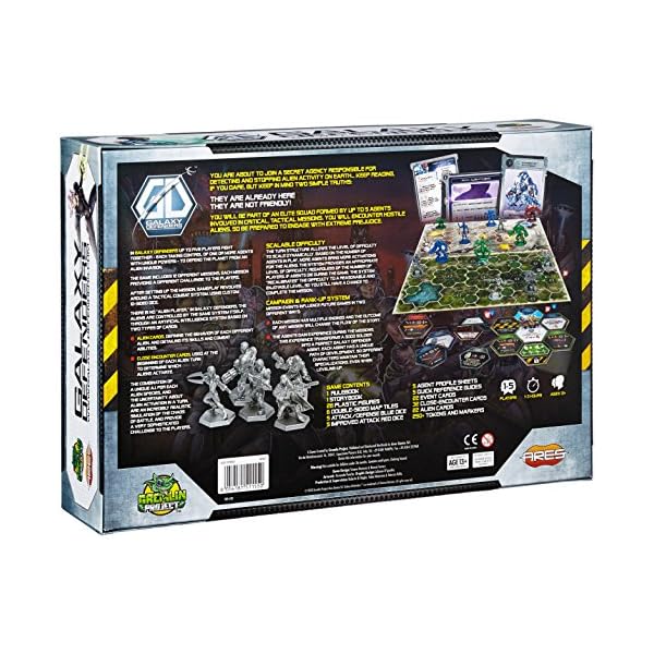 Ares Games GRPR001 - Galaxy Defenders Brettspiel - Englisch – Bild 3