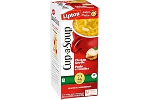 Lipton Chicken Noodle Cup-A-Soup Office Pack, 22 Pouches