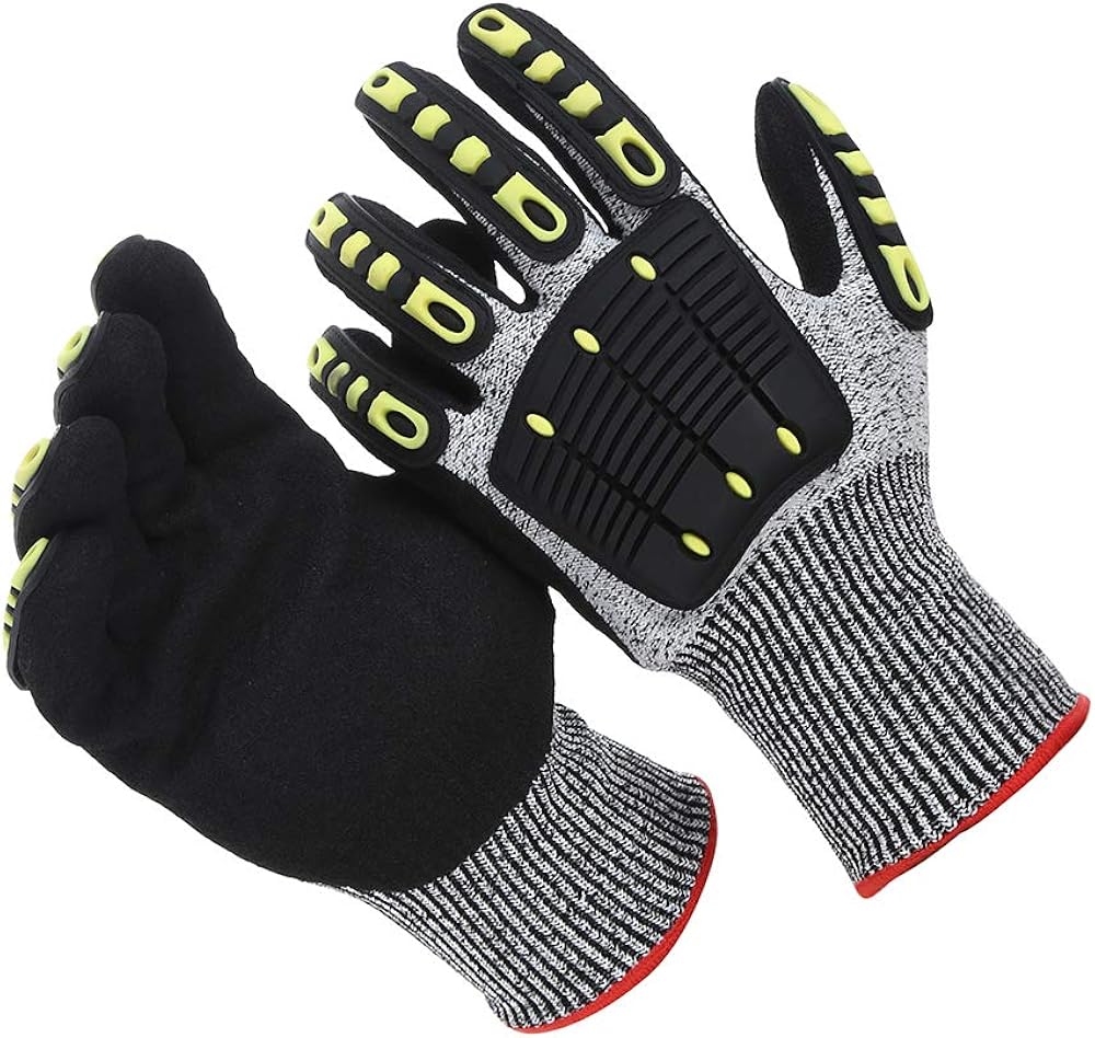 PROMEDIX P Anti Impact Cut Resistant Glove, Impact Work Gloves Men