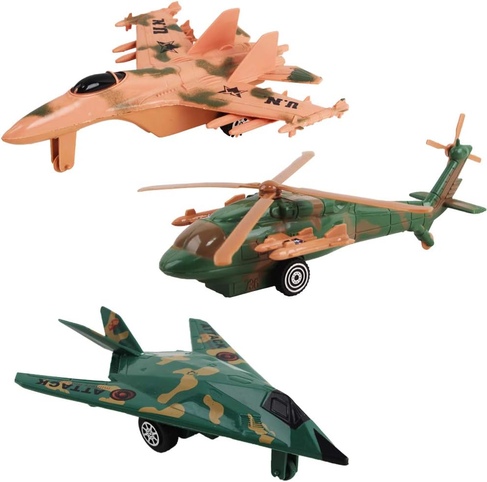 deAO 56 Pieces Army Play Set including Play Map, Toy Soldiers, Army Toys for Boys Military Vehicles, Aircraft Carrier Toy - Image 4