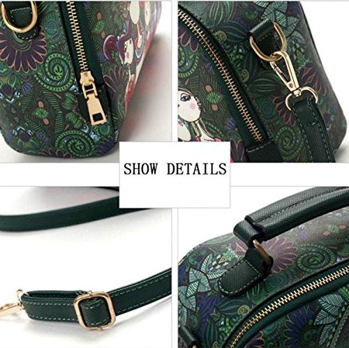 vismiintrend women's sling bag (green)