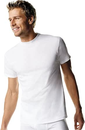 Hanes Men's Tall Man Crew T-Shirt (Pack 