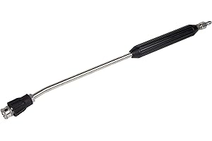 Clean Garage The Mosmatic Pressure Washer Wand | 20" Bent Stainless Steel w/Quick Connects