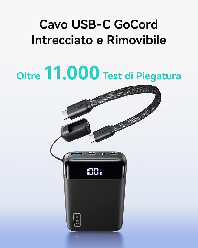 Piccolo 20000mAh Power Bank 22,5W Ricarica Rapida Caricatore Portatile