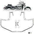 Kinglemc Crash Bar Engine Guard Highway Freeway Bar for Suzuki VL800 Intruder Volusia 800 C50 M50 Boulevard 2005-2022 (Silver)