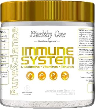 Immune System 250g Laranja Com Acerola - Healthy One