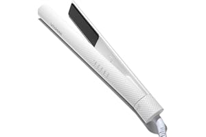 VIXMINI Blanca Hair Straightener | 1 Inch Ceramic Flat Iron Hair Straightener for All Hair Types | Hair Straightener and Curler 2 in 1 | 5 Heat Settings (320-460°F)
