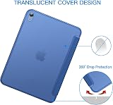 JETech Case for iPad 11th 10th Gen 11/10.9 Inch 2025/2022 Smart Cover Navy Blue view 4