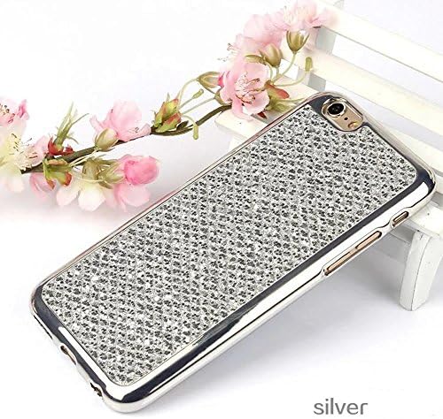 Leecase Luxury Creative Shiny Slim Fit Thin Flexible Silver Soft Gel Bumper Protective Tpu Rubber Case Cover for Samsung Galaxy A5 2016-Silver Glitter