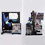 VAWcornic Hopcd ATX M-ATX ITX Open Air Computer Case Aluminum Frame Chassis view 5