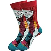 Classic Christmas Movie Sally Character Crew Socks