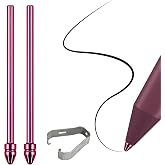 No Wore Out Titanium Alloy Replacement Fine Tips fit for Kindle Scribe Basic and Premium Pens Digital Pen, Smooth Ballpoint Note Taking Backup Nibs,2 Pcs,Fig