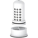 AQUA CREST Water Filter Compatible with LS Home Pitcher and Dispenser Systems, Replacement for LS Water Filter, Reduces Chlorine, 1 Membrane Micro Filter and 1 Activated Carbon Filter