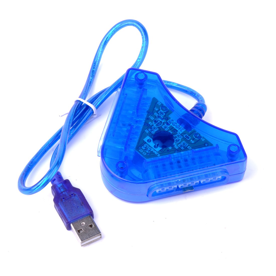 Dual PSX to USB Controller Adapter Converter for PC PS2