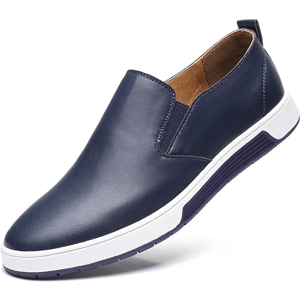 Amazon.com | Mens Slip on Shoes Fashion Sneakers Casual Loafers